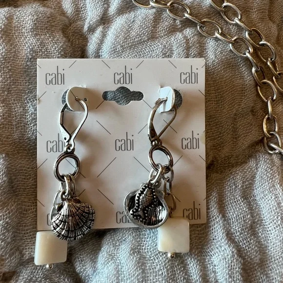 New cabi Harbor Earrings & Necklace set…beach summer fun! - Picture 5 of 5